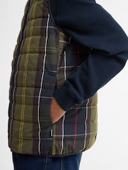 Gilet Barbour réversible en tartan - Image 6 de 8
