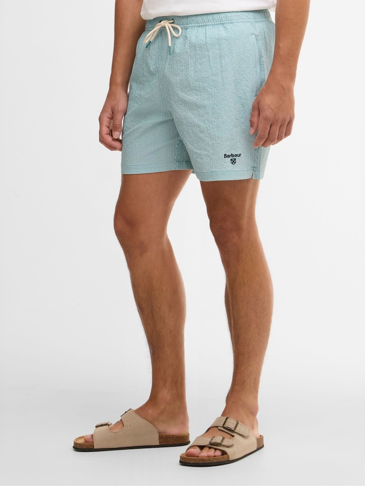 Barbour Blue Somerset Swim Shorts - Image 1 of 6