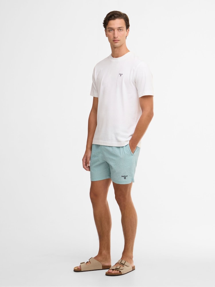 Barbour Blue Somerset Swim Shorts - Image 2 of 6