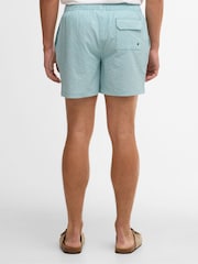 Barbour Blue Somerset Swim Shorts - Image 3 of 6