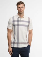 Barbour® Off White Blaine Tailored Polo Shirt - Image 1 of 7