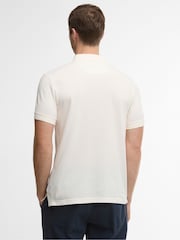 Barbour® Off White Blaine Tailored Polo Shirt - Image 2 of 7