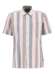 Barbour® Blue Portwell Summer Fit Shirt - Image 6 of 7