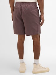Barbour® Mid Natural Cotton Linen Relaxed Shorts - Image 3 of 6