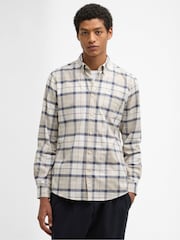 Barbour® White Lewis Tailored Shirt - Image 1 of 6