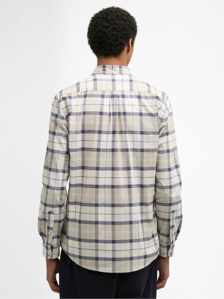 Barbour® White Lewis Tailored Shirt - Image 2 of 6 Barbour® White Lewis Tailored Shirt - Image 2 of 6