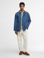 Barbour® Blue Icons Bedale Casual Jacket - Image 7 of 8