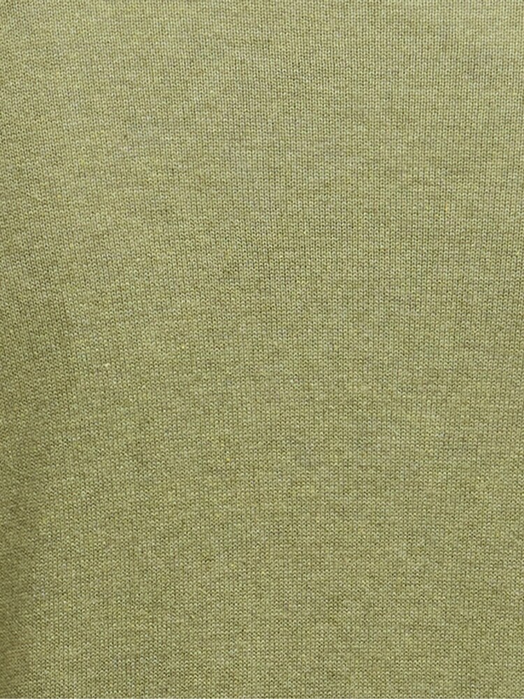 Barbour® Green Pima Cotton Knitted Polo Shirt - Image 8 of 8