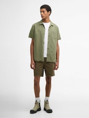 Barbour® Green Landkey Overdyed Summer Fit Shirt - Image 2 of 7