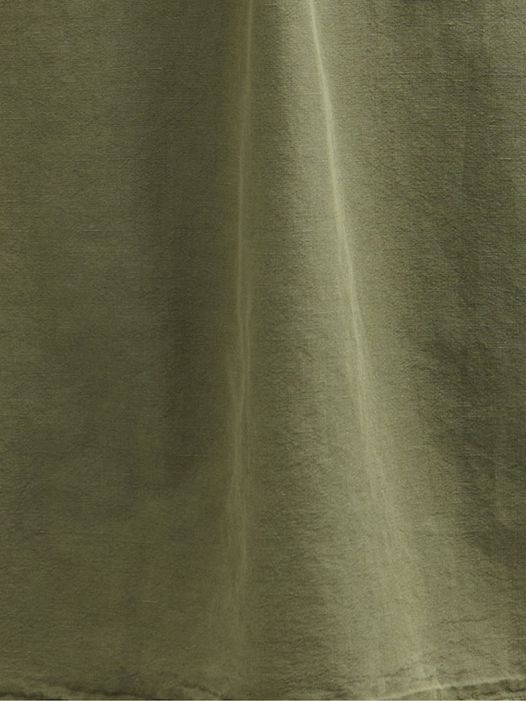 Barbour® Green Landkey Overdyed Summer Fit Shirt - Image 7 of 7