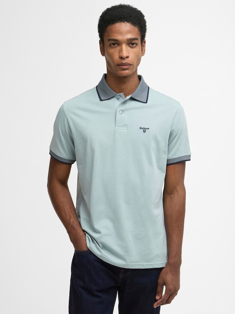Barbour® Blue Cornsay Polo Shirt - Image 1 of 6