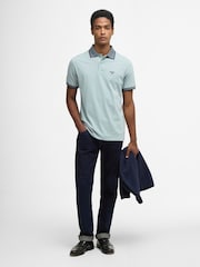 Barbour® Blue Cornsay Polo Shirt - Image 2 of 6