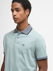 Barbour® Blue Cornsay Polo Shirt - Image 4 of 6