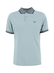 Barbour® Blue Cornsay Polo Shirt - Image 5 of 6