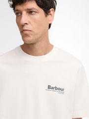 Barbour® Off White Wildfell Relaxed Graphic T-Shirt - Image 4 of 6