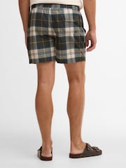 Barbour Brown Staple Tartan Swim Short - Image 3 of 6