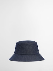 Barbour® Blue Asker Denim Bucket Hat - Image 1 of 8