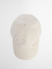 שמנת - Barbour® Oakley Cord Cap - תמונה 5 מתוך 8