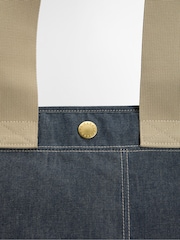 Barbour® Blue Denim Mya Tote Bag - Image 4 of 8