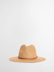 Braun - Barbour® Evelyn Braid Trilby Hat - Bild 1 von 4