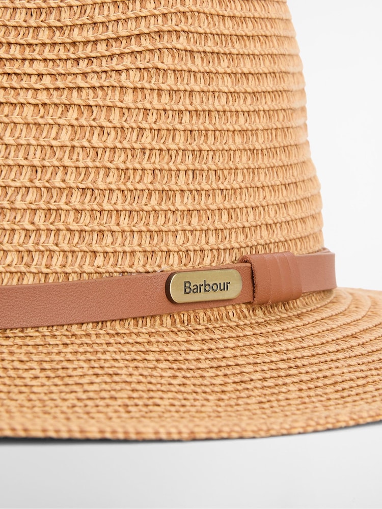 Braun - Barbour® Evelyn Braid Trilby Hat - Bild 4 von 4