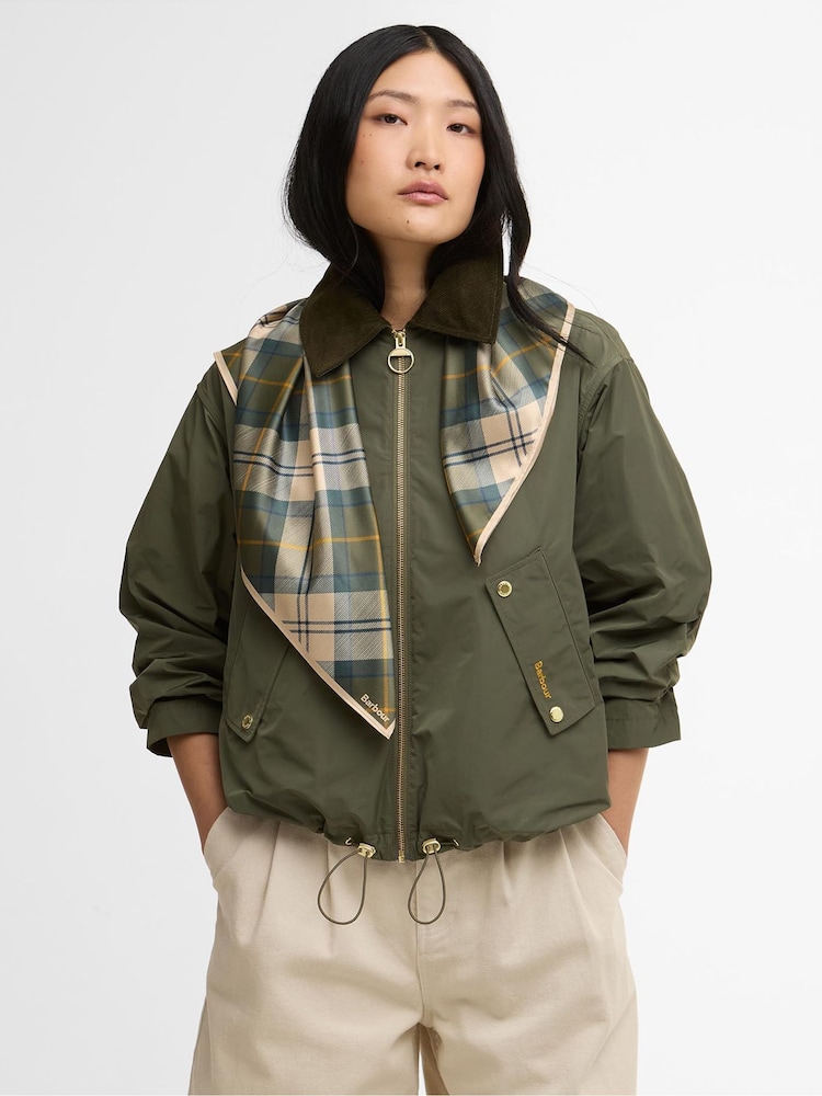 Barbour® Green Kinsale Head Neck Scarf - Image 1 of 10
