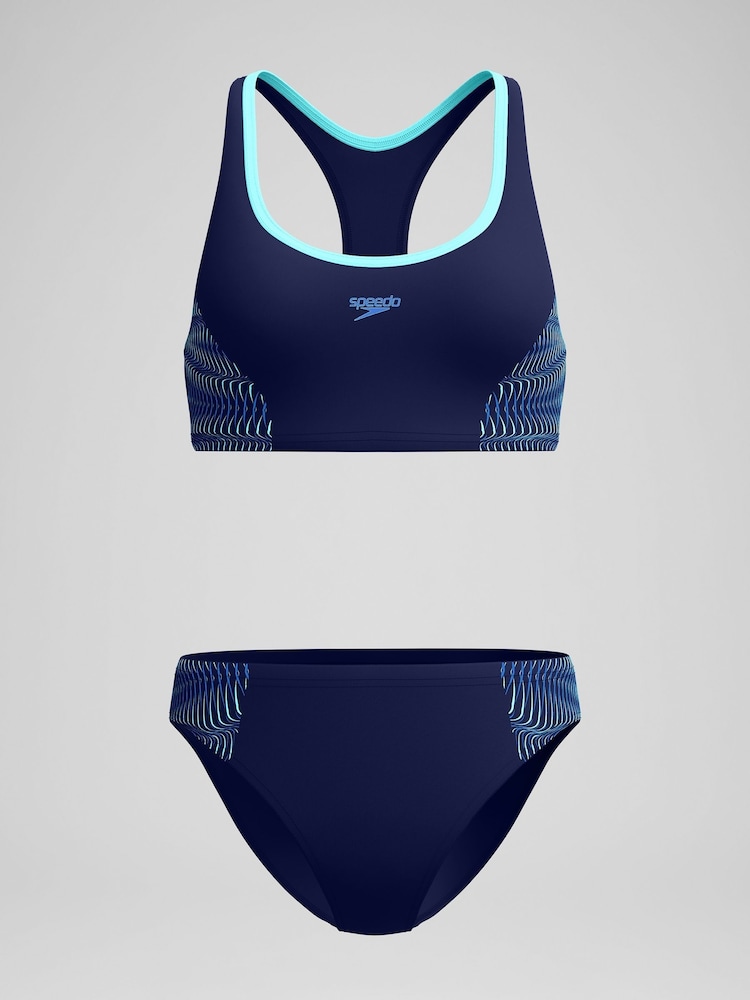 Speedo Placement Racerback Zweiteiliger Bikini - Bild 6 von 6