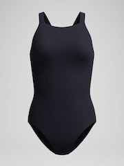 Speedo Black Sculpture High Neck Contour  Swimsuit - Image 6 of 6