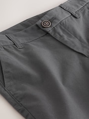 Charcoal Grey Regular Fit Chino Shorts (3-16yrs) - Image 7 of 7