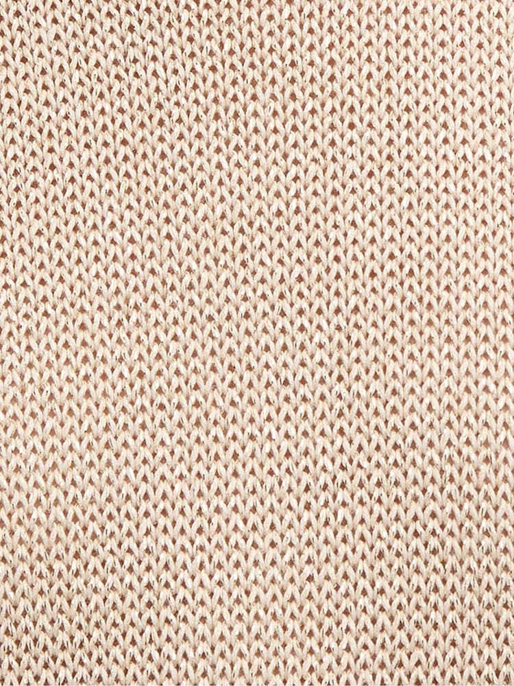 Barbour International Cream Valencia Knitted Vest - Image 8 of 8