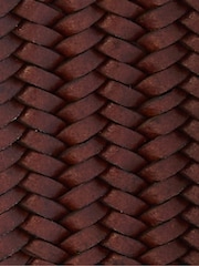 Barbour Brown Stretch Leather Belt - Image 4 of 4