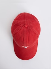 Barbour® Red Cascade Cap - Image 4 of 9
