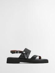 Barbour® Black Dakota Sandals - Image 1 of 9