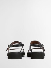Barbour® Black Dakota Sandals - Image 3 of 9