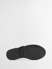 Barbour® Black Dakota Sandals - Image 4 of 9
