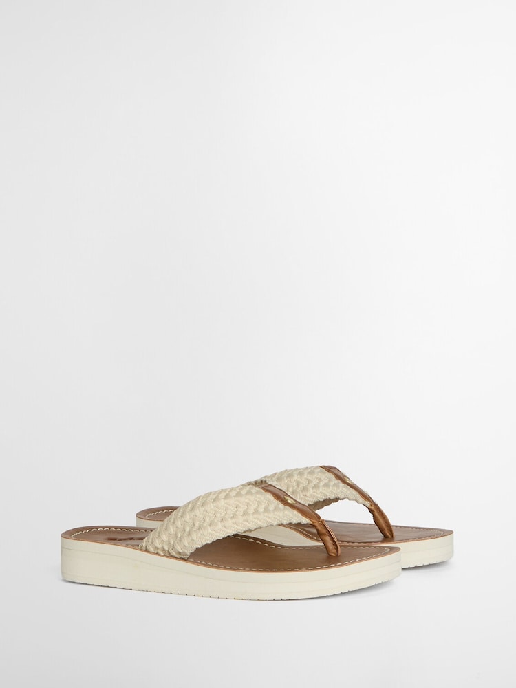 Barbour® Kelburn Wedge Flip Flop Sandals - Bild 2 von 7 Barbour® Kelburn Wedge Flip Flop Sandals - Bild 2 von 7