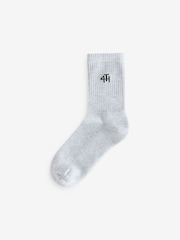 4th & Reckless White Multipack Branded Socks 2 PACK - Image 4 of 6