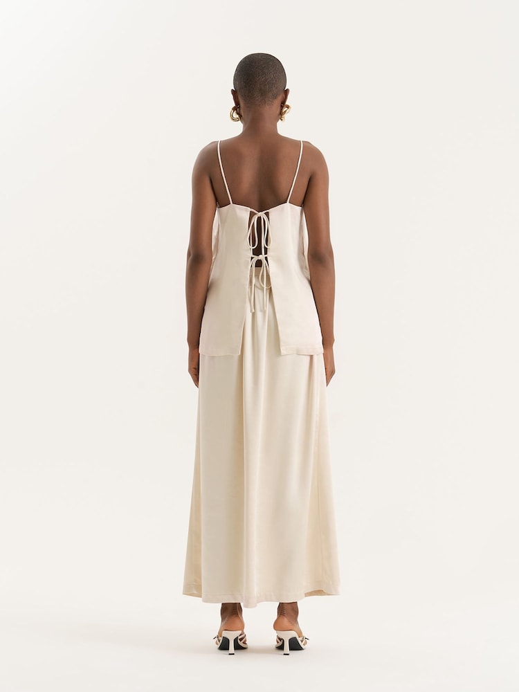 4th & Reckless Satin Maxi Skirt - صورة 2 من 5