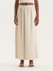 4th & Reckless Satin Maxi Skirt - صورة 4 من 5