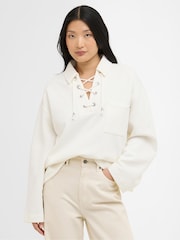 Barbour® Cream Daya Overlayer Jacket - Image 1 of 7