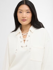 Barbour® Cream Daya Overlayer Jacket - Image 4 of 7