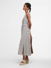 Barbour® Blue Inez Midi Dress - Image 2 of 7