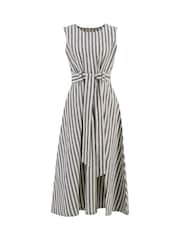 Barbour® Blue Inez Midi Dress - Image 6 of 7