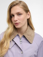 Barbour® Heather Mist Cropped Beadnell Casual Jacket - Image 4 of 9