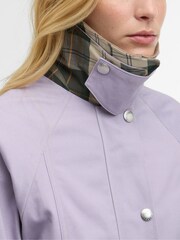 Barbour® Heather Mist Cropped Beadnell Casual Jacket - Image 6 of 9
