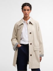 Barbour® Natural Gabby Car Casual Coat - Image 2 of 7