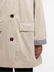 Barbour® Natural Gabby Car Casual Coat - Image 5 of 7