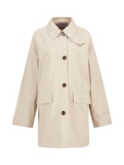 Barbour® Natural Gabby Car Casual Coat - Image 6 of 7