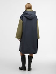 Barbour® Blue Blearigg Showerproof Coat - Image 3 of 8