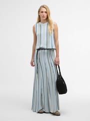 Barbour® Natural Josie Knitted Maxi Skirt - Image 1 of 8